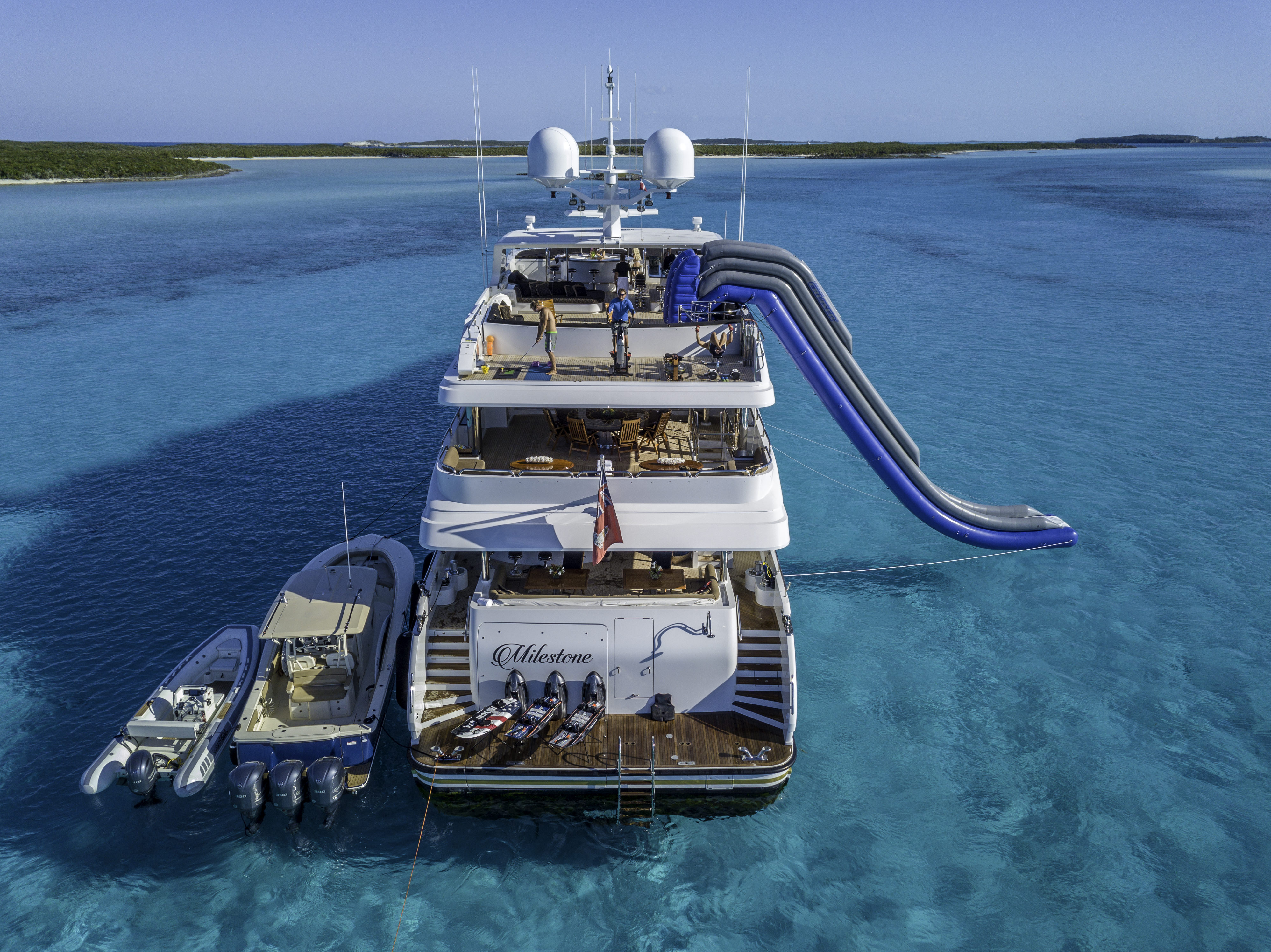 MILESTONE Yacht Charter Details, Christensen CHARTERWORLD Luxury